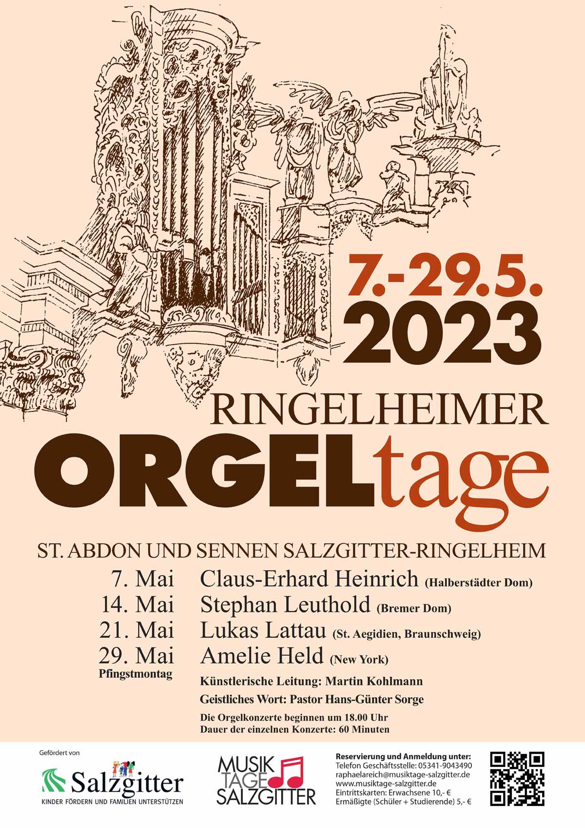 plakat ringelheimer orgeltage A2